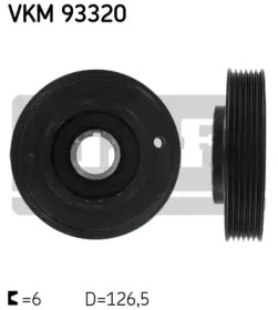 Ременный шкив SKF VKM 93320